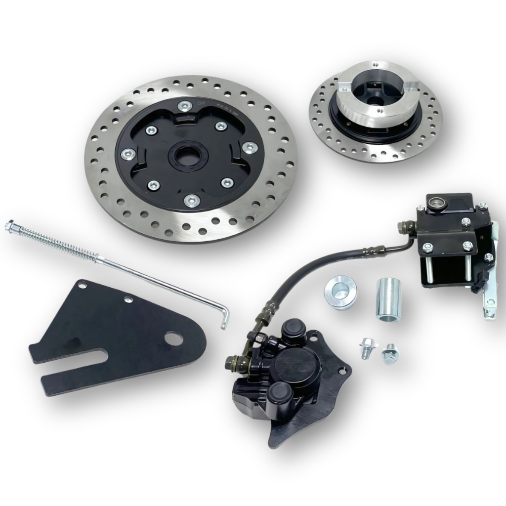 SISTEMA DE FREIO TRASEIRO A DISCO TITAN 150 2004 a 2015 FAN 150 2004 a 2015 START 160 2016 a 2023 em Oferta na Shopee