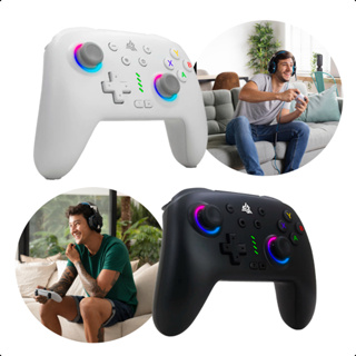Controle Joystick Sem Fio Compatível Com Pc Android Nintendo em Oferta na Shopee