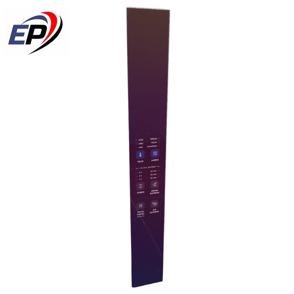 Painel da Porta do Freezer para Refrigerador Electrolux DF56S IF55S A12335901