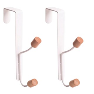 Cabideiro Em Metal com Ganchos kit 2 Peças - Cabide para Porta - Oikos em Oferta na Shopee