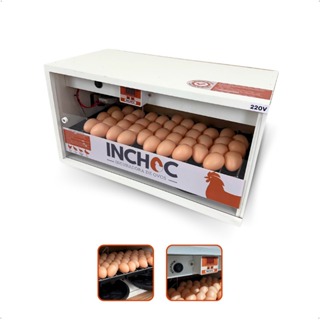 Chocadeira automática para 50 ovos de Galinha Codorna Pato Pavão Chocadeira Rolagem Automatica em Oferta na Shopee