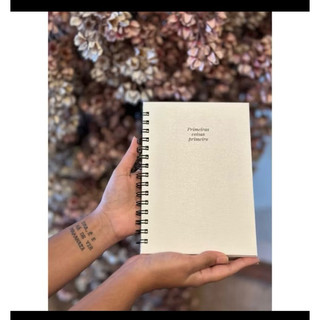 Caderno Personalizado 15x21 Wire O Agenda Personalizada