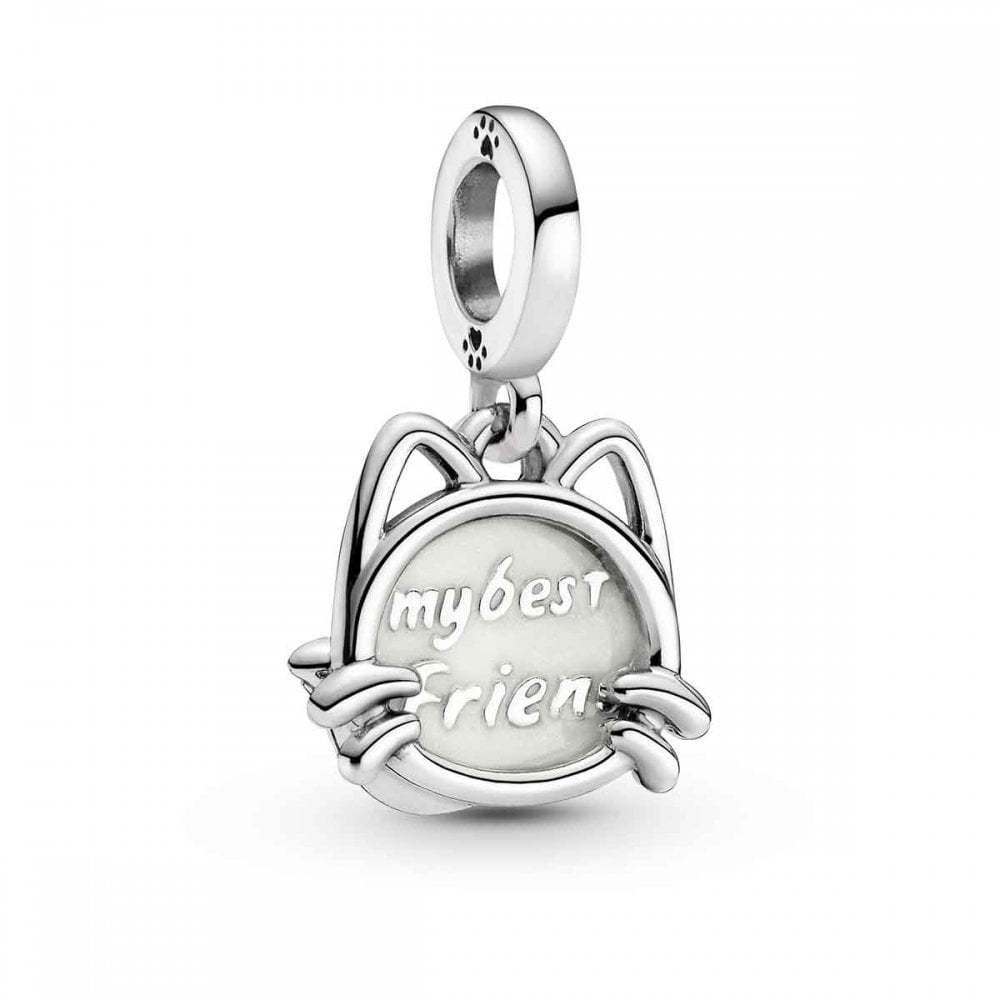 Pingente Berloque Gato My Best Friend Pendente Prata 925 R87