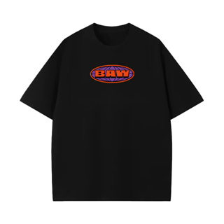 [Camiseta Premium em Algodão Puro]GXG Camiseta Streetwear BAW  Estampada Camiseta Oversized Algodão Globe em Oferta na Shopee