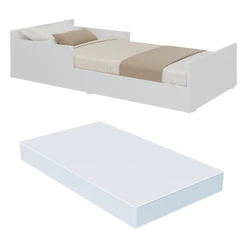 Cama Infantil c/ Colchão Labubu Montessoriana c/ proteção lateral Multimóveis
