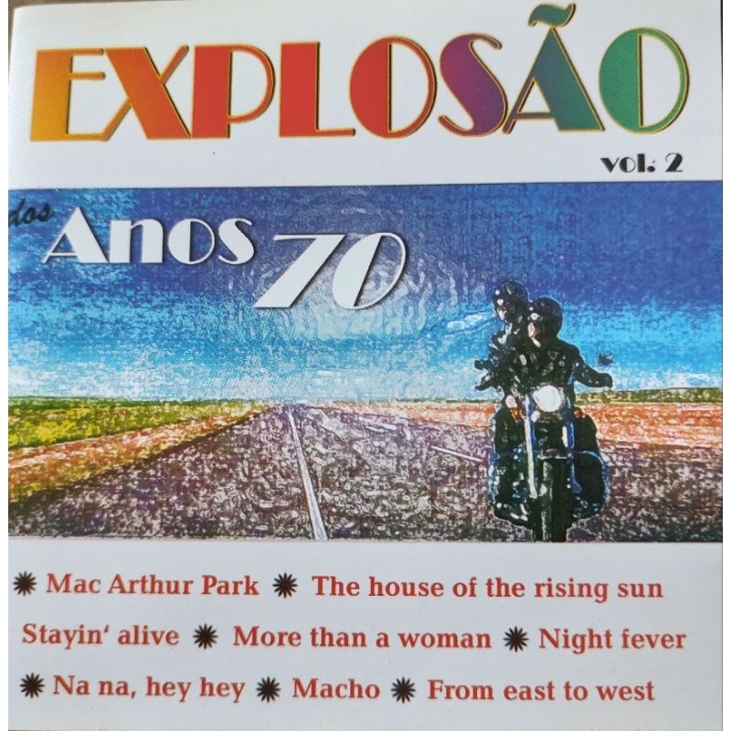 CD - Explosão dos anos 70 - Volume 2