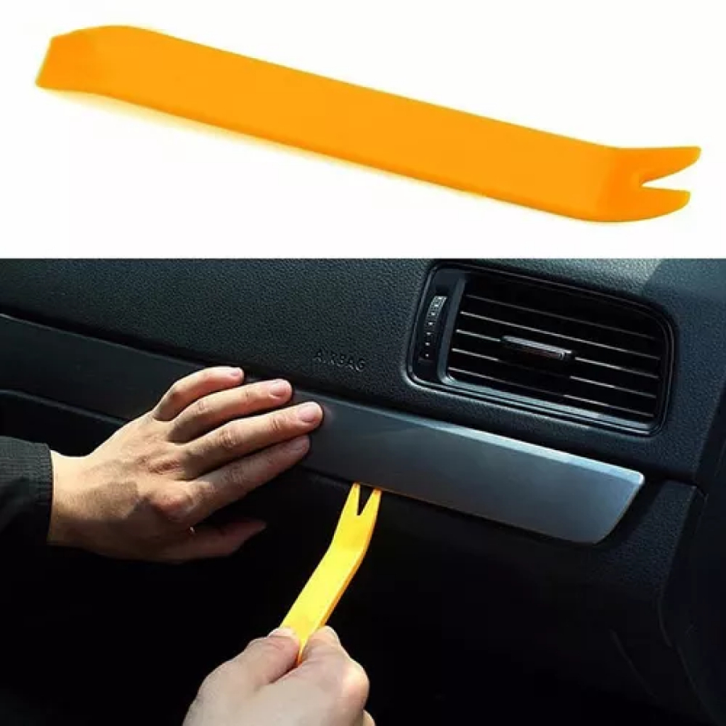 Kit Espátulas De Nylon Para desmontagem de painel, moldura e som automotivo