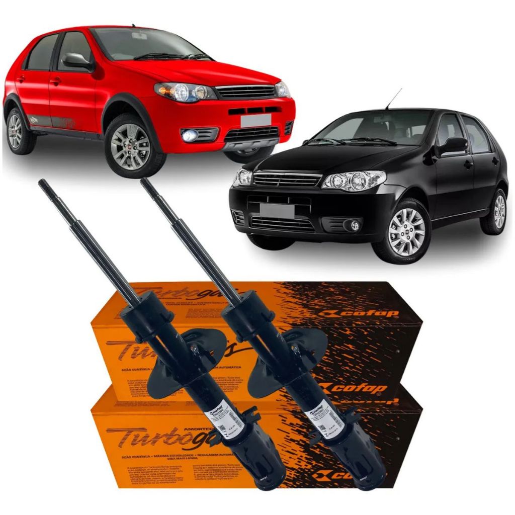 Par Amortecedor Dianteiro Cofap Palio Way 2014 - Spare Parts and Accessories for Vehicles