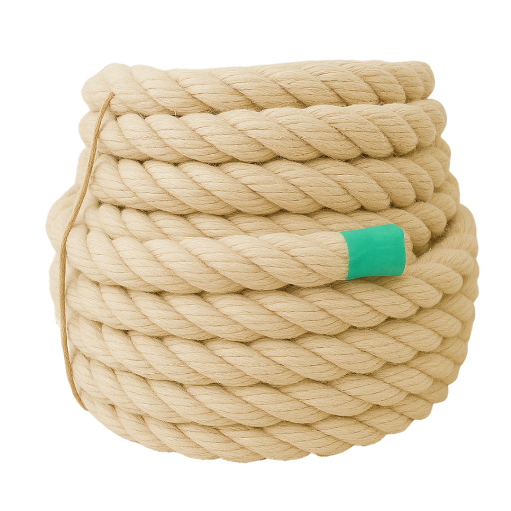 Corda De Sisal Naval 50mm Rolo 10 Mts Rasada Artesanato Decorações Rústico Decks Exercício Funcional em Oferta na Shopee