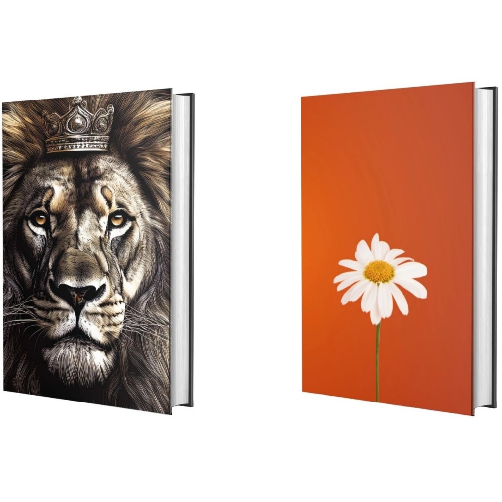 Kit Bíblia Sagrada | NVI | Leão Judá + Flor Branca - Books & Magazines