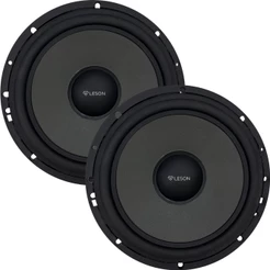 Par de Auto Falantes 6 Polegadas Mid Bass Grave Le Son D-Bass 200W 4 Ohms Som Carro Porta Caixa Bob
