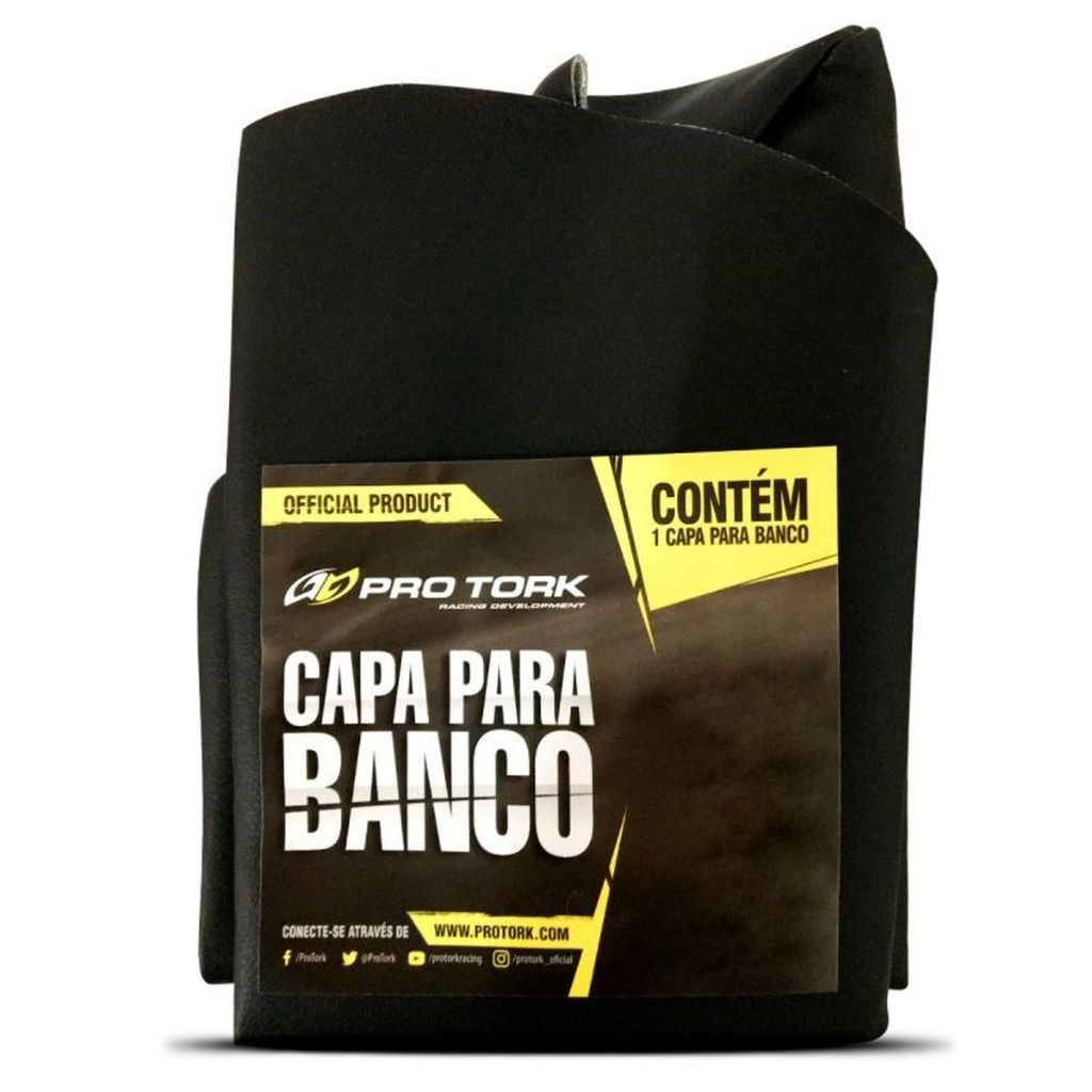 Capa Para Banco Assento Moto Reposição Confortável Modelo Original Pro Tork Moto Honda Cg Start Titan Fan 125/150/160