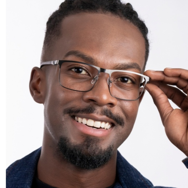 ARMACAO DE OCULOS QUADRADO RETANGURA METAL LENTE DESCANSO UV400