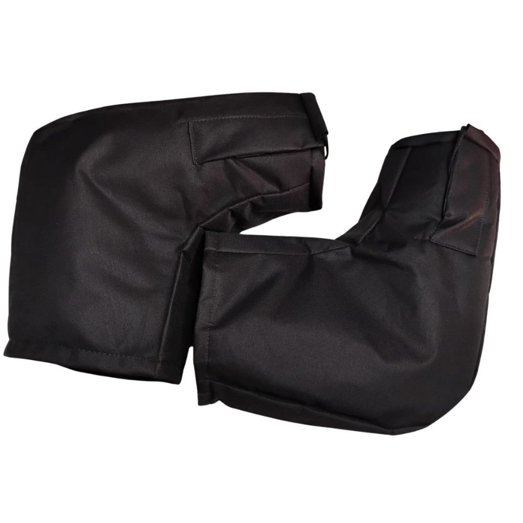 Luva Fixa Guidão Polaina Motoboy Forrada Impermeável Térmica Ideal para todos os Dias em Oferta na Shopee