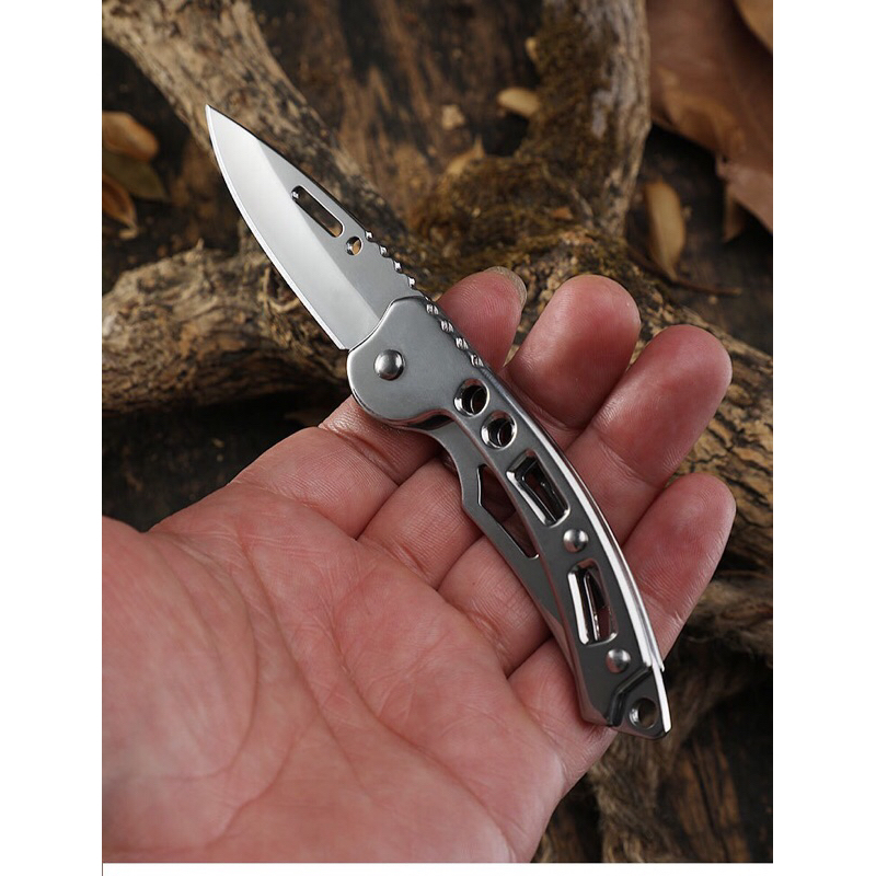 K033-1 Mini Inox Chaveiro Presente Coleção e CLip