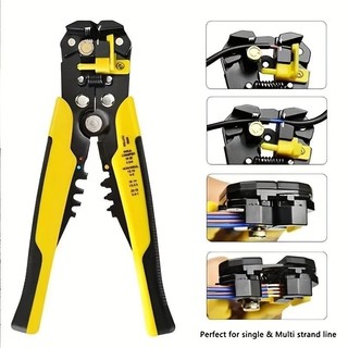 Alicate Automático Decapador Crimpador Eletricista Descascador Fios Decapador Fio Automát…