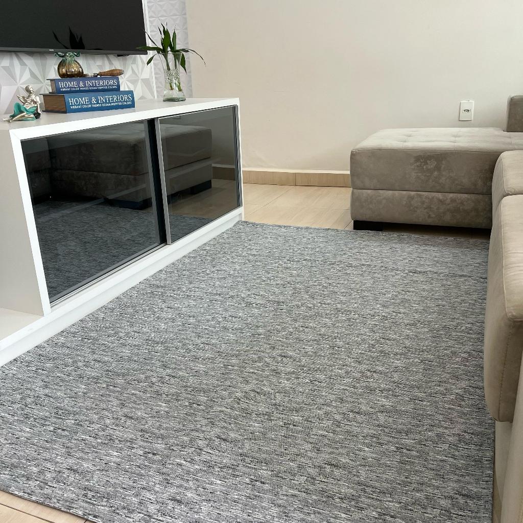 Tapete Sala Moderno Lindo 2,00x1,40 Com Antiderrapante Não Escorrega