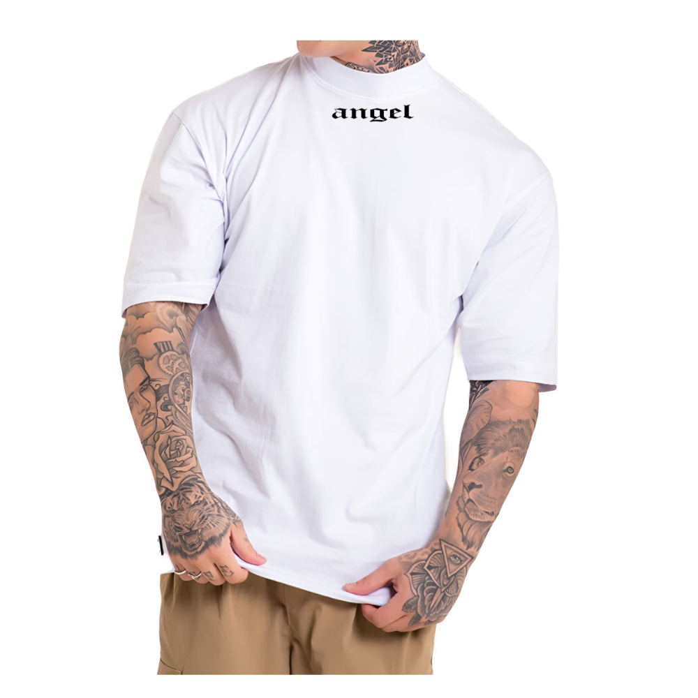 Camiseta Oversized Angel Streetwear Unissex BT039