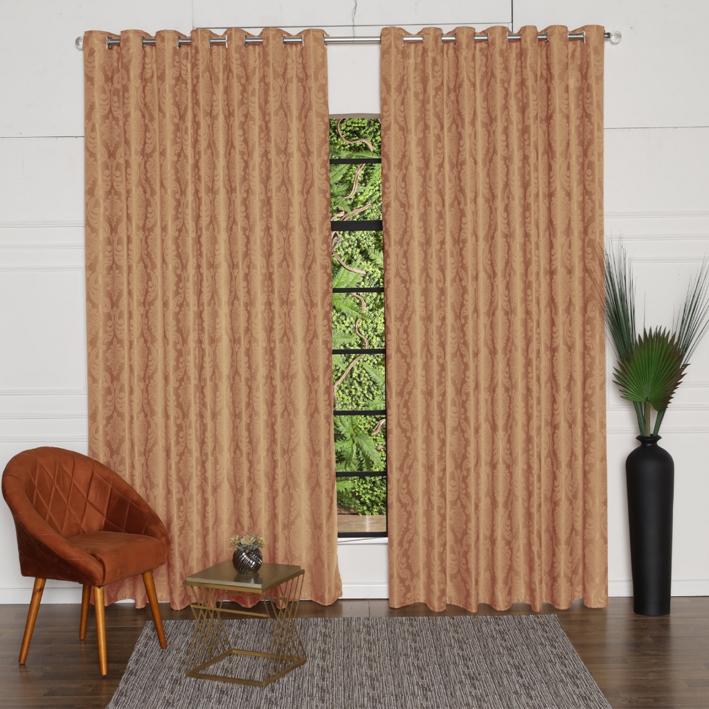 Cortina Sala Quarto Escritório 4.00 x 2.80 Semi-Blackout Jacquard Poliéster Premium