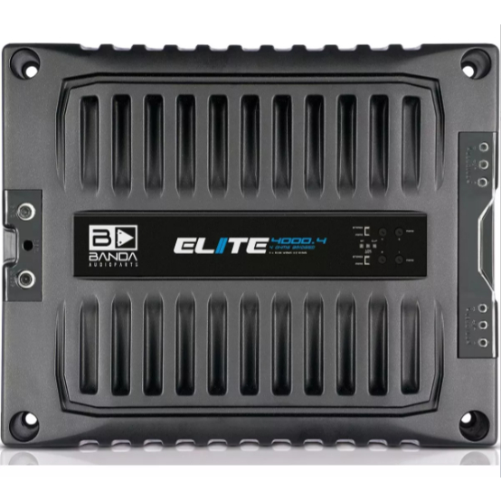 Módulo Amplificador Banda Elite 4000.4 Wrms 2 Ohms 4 Canais Bridge 4 Ohms em Oferta na Shopee