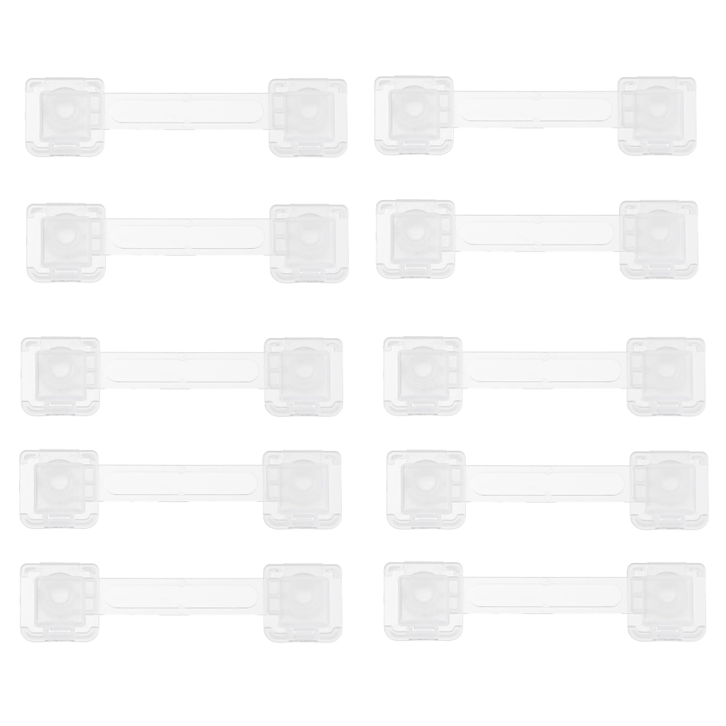 Kit 10 Trava De Gaveta Armário Segurança Protetor Infantil em Oferta na Shopee