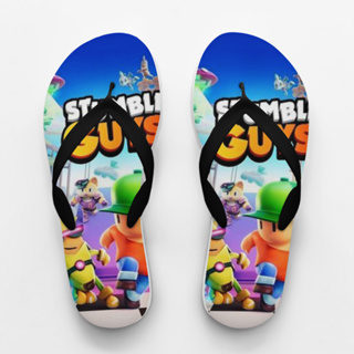 Chinelo Stumble Guys Personalizado Tamanhos 23 ao 44 Sandália Tiras lisa em Oferta na Shopee