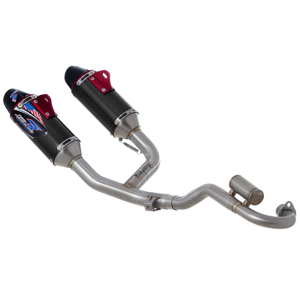 Escapamento Escape Esportivo Street Duplo Powercore 3 Pro Tork Moto CRF 230 2008 à 2020 Varias Cores