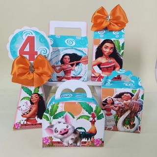 KIT FESTA MOANA Caixas Personalizadas / Lembrancinhas Personalizadas