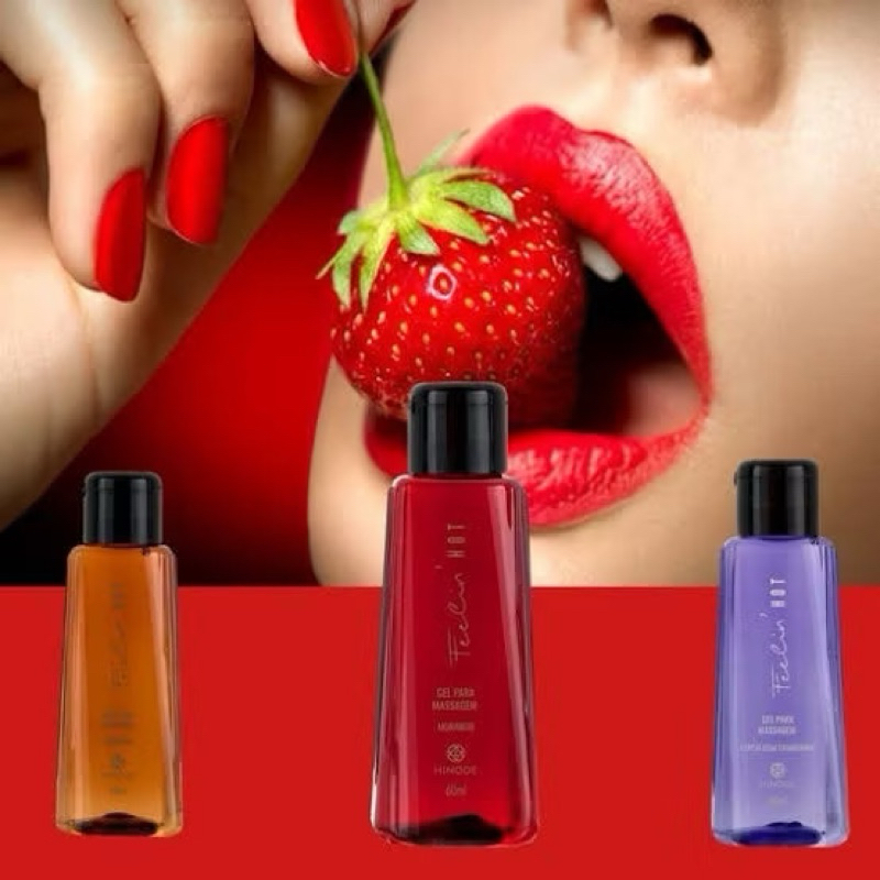 Gel Hot Para Massagem Feelin 60ml Hinode