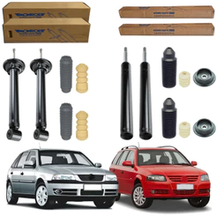 KIT 4 AMORTECEDOR GOL E PARATI G3 G4 2001 A 2013 MONROE + KIT