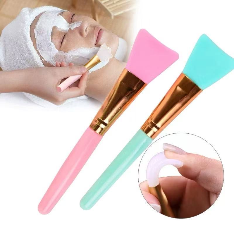 KIT 3 Peças Pincel de Silicone Aplicadora de Mascara Facial Promoção