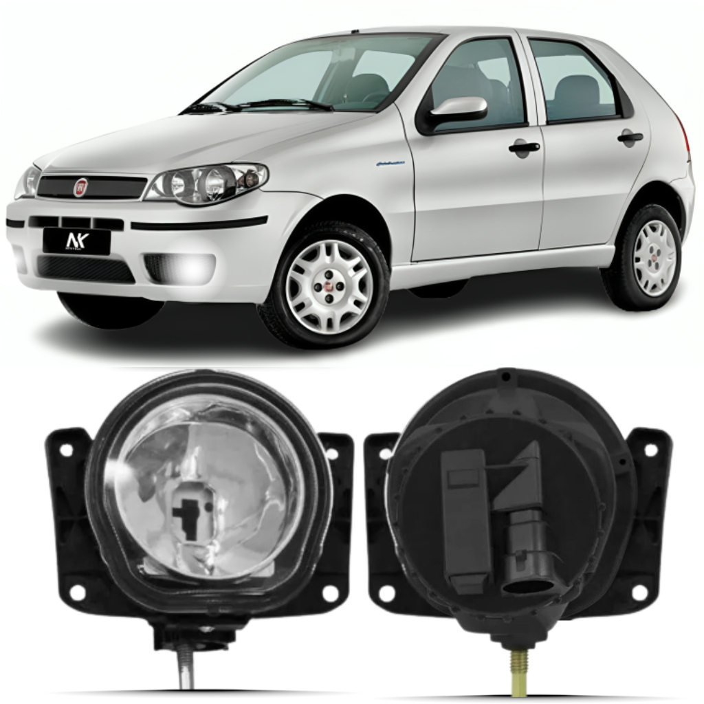 Farol Milha Fiat Palio G3 Zoião 2004 2005 2006 á 2011