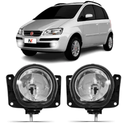 Par Farol Milha Fiat Idea 2004 2005 2006 2007 2008 2009 2010