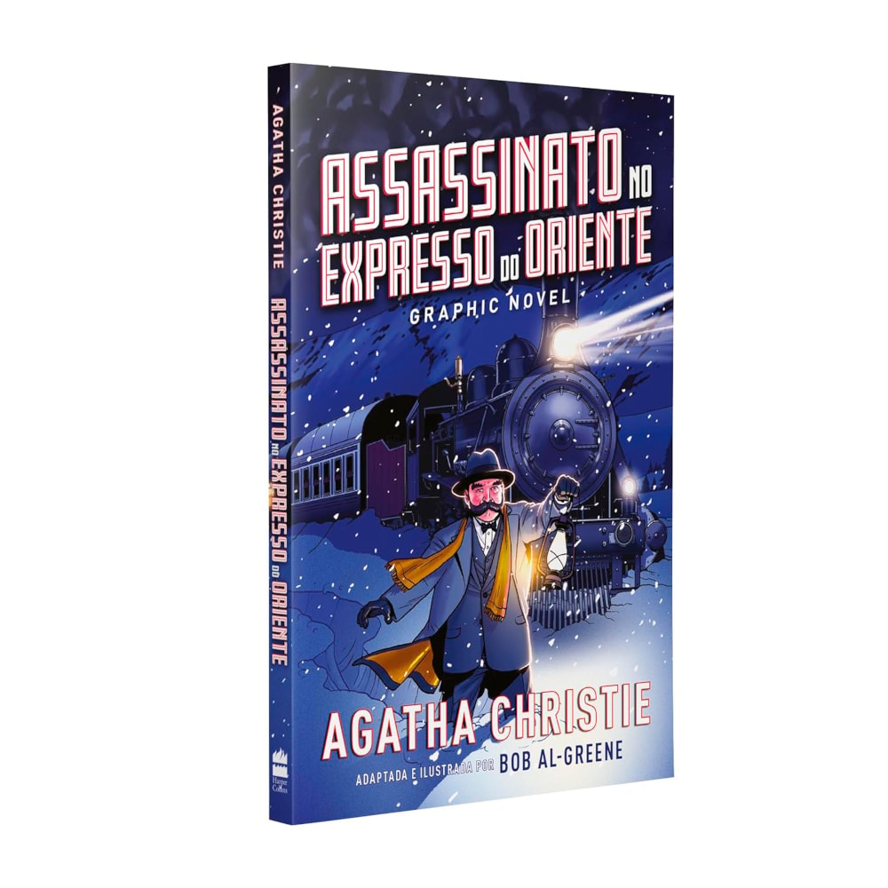Livro Assassinato no Expresso do Oriente | Grafic Novel | Agatha Christie