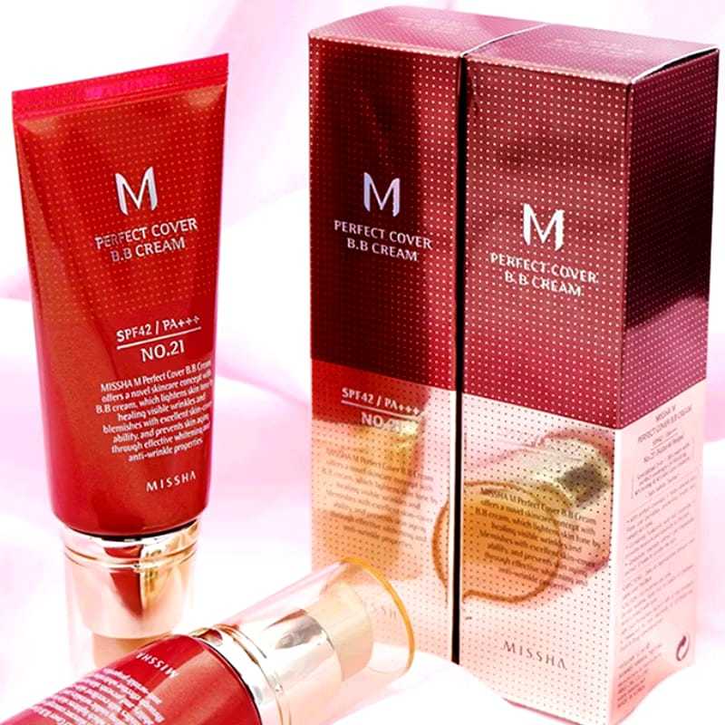 BASE FACIAL BB CREM MISSHA CREAM MISSHA M PERFECT COVER ORIGINAL 20 ML E  50ML