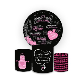 Kit Capa Painel Chá De Casa Nova + Trio Capas De Cilindros Veste Fácil preto em Oferta na Shopee