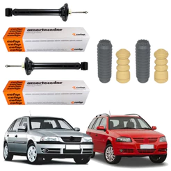 PAR AMORTECEDOR TRASEIRO GOL E PARATI G3 G4 DE 2001 A 2013 COFAP + KIT