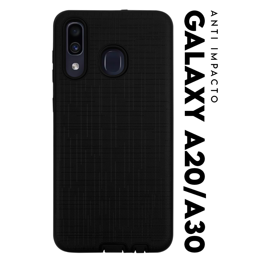 Capa Capinha Case Armadura Militar Galaxy A20 A205 / A30 A305 6.4 Premium Protetora Resistente Anti-Impacto Anti-Shock