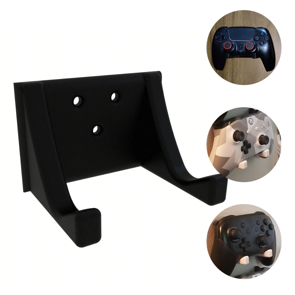 Suporte De Parede Controle Universal Xbox Ps4 Ps5 Nintendo Switch