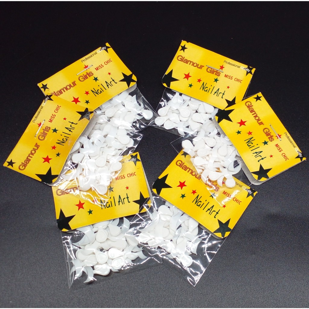 Tips Francesinha Saquinho Com 25 Unidades Para Gel Acrigel Acrilica Nails Manicure - SQ5201 em Oferta na Shopee