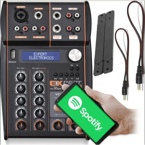 Mesa Equalizadora Automotiva Expert Mx Player Bluetooth Usb em Oferta na Shopee