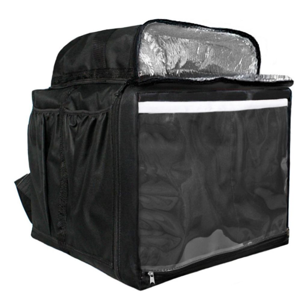 Capa Mochilas Bag  (Sem Isopor) Térmicas De  Motoboy Para Isopor De 45 Litros Entregas