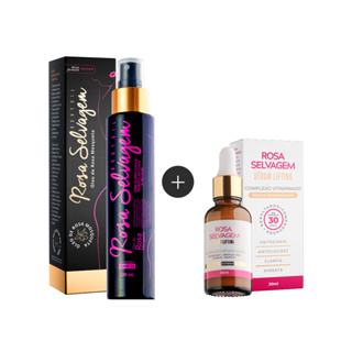 Óleo Rosa Selvagem + Sérum lifting em Oferta na Shopee
