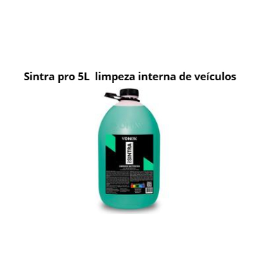Sintra pro 5L limpeza interna de veículos