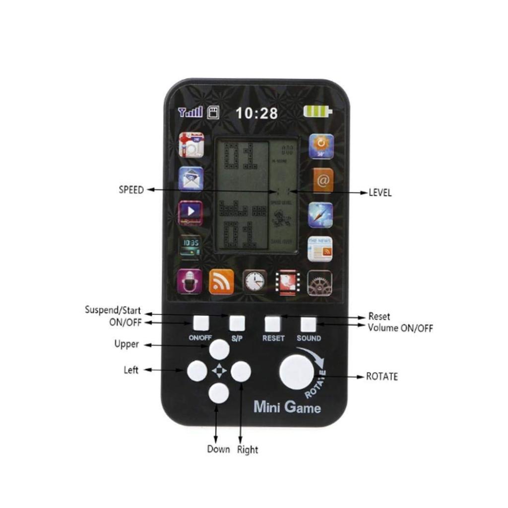 MINI GAME TELEFONE para crianca com luz e som