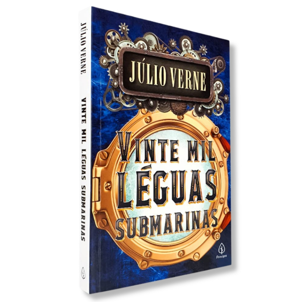 Vinte Mil Léguas Submarinas – Aventura, Ficção e Ciência num Só Livro Clássico de Júlio Verne