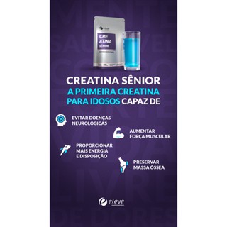 2x Creatina Sênior - Spirulina Azul