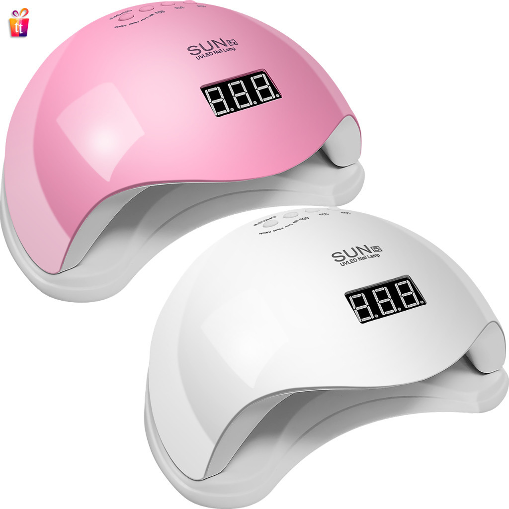 Cabine Estufa De Unha Sun 5 Digital 48w Bivolt 24 leds Uv Para Unhas Gel Acrígel