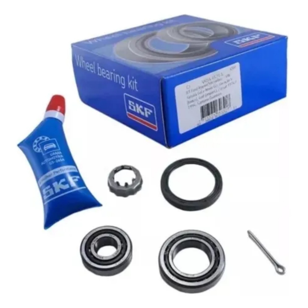 KIT ROLAMENTO RODA TRASEIRA FOX GOL GOLF PARATI PASSAT POLO SANTANA SAVEIRO VOYAGE ROYALE VERSAILLES VKBA4529A