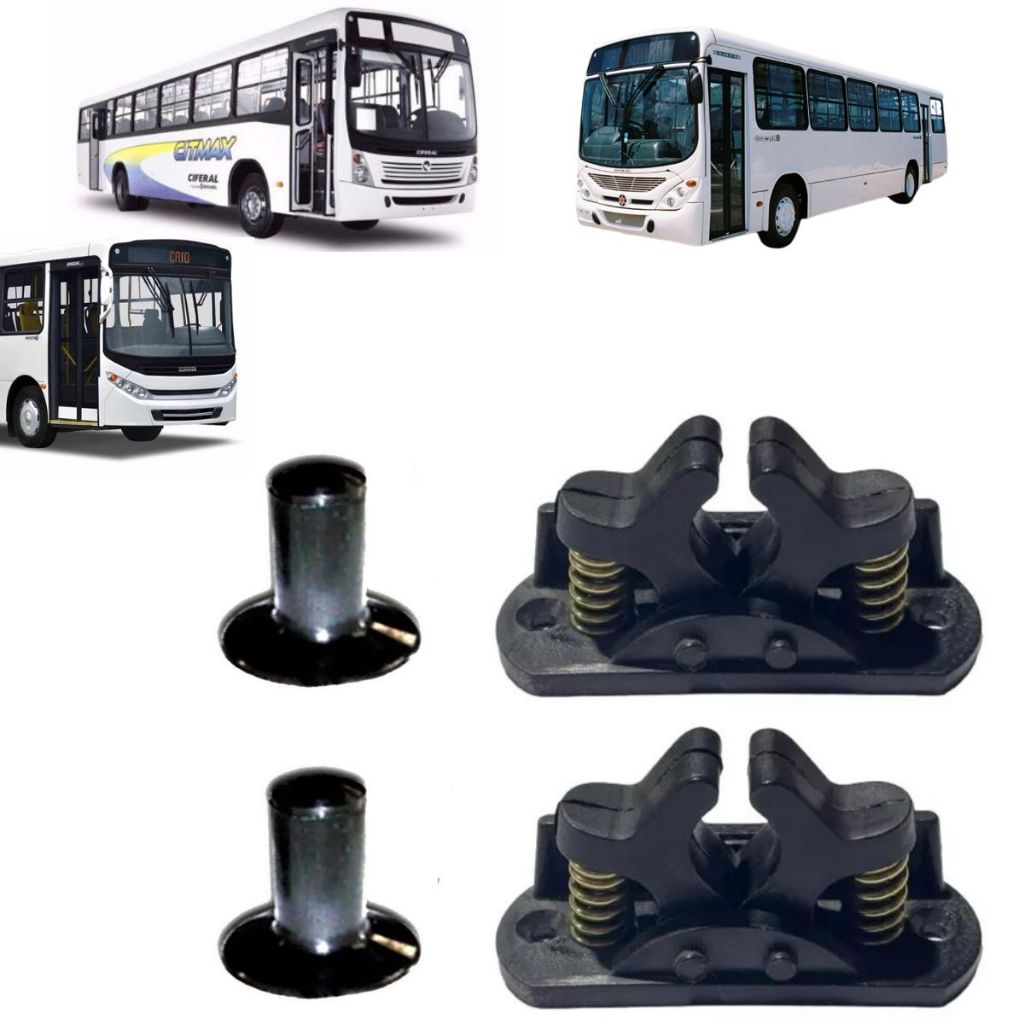 KIT 2 Trinco Engate Rapido Judeo Tampa Intinerario Onibus Marcopolo Caio Comil Mascarelo